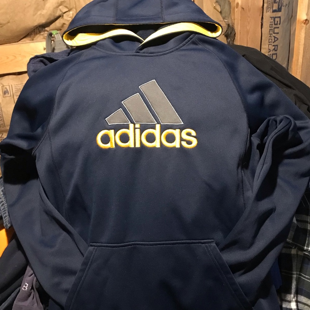 Adidas hooded sweatshirt